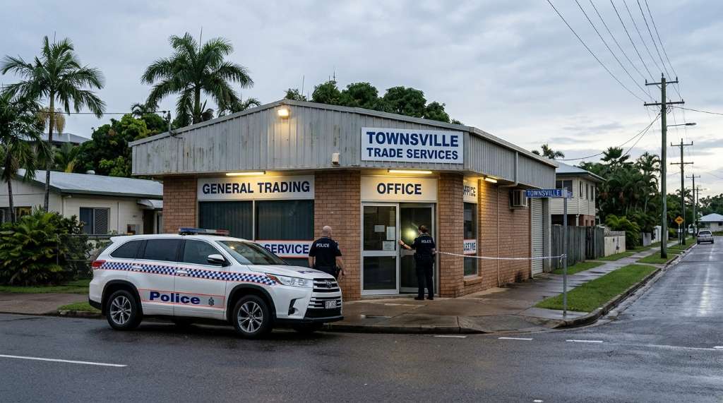 Two juveniles charged over alleged attempted robbery at Townsville business