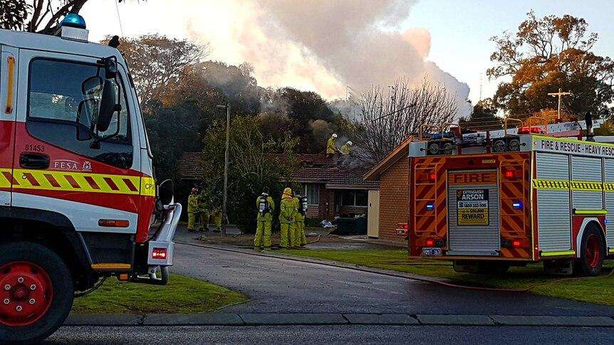 Police Investigate Bunbury House Fire
