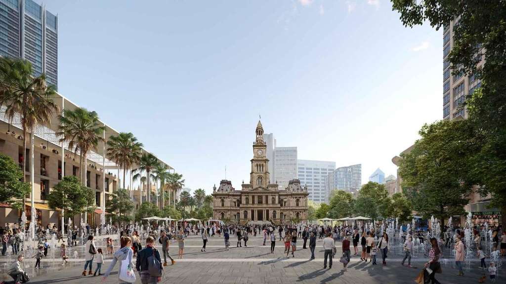 Sydney’s New Town Hall Square Designs Revealed