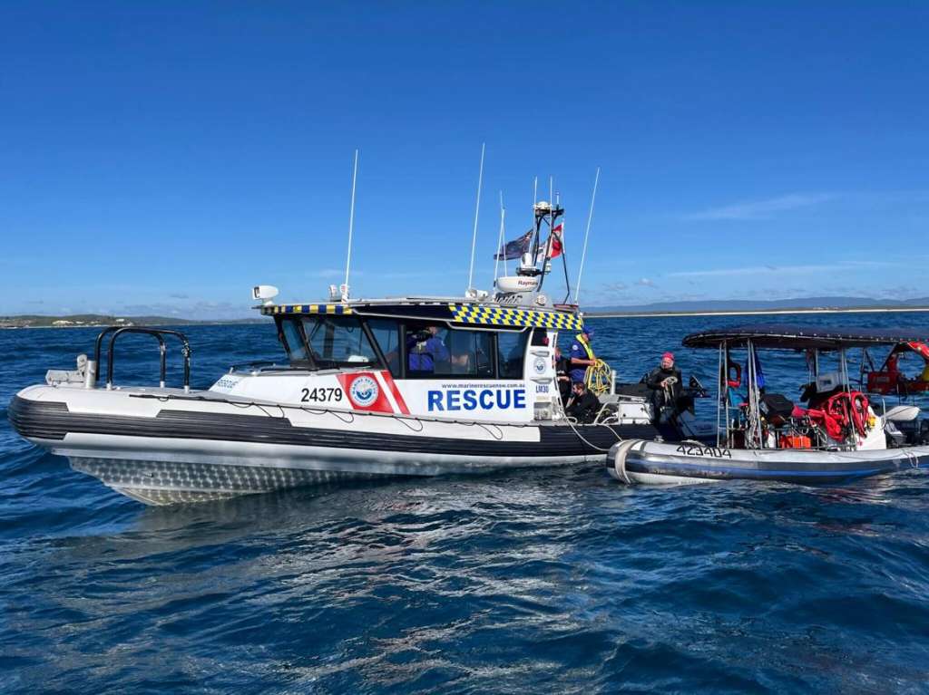 Marine Rescue Crews Respond to Vessel Fire on Lake Macquarie