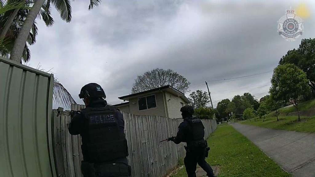 Guns Disguised as i Phones Found During Brisbane Police Raid