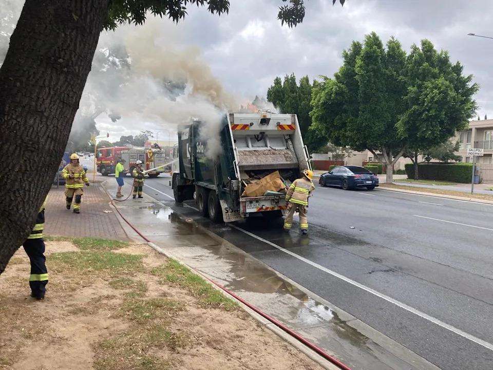 E-Bike Battery Sparks Garbage Truck Fire in Surry Hills