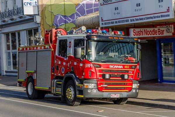 Fire Crews Respond to Hard Rubbish Fire in Corio