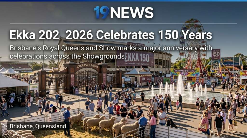 Ekka 2026 Celebrates 150 Years as Brisbane Showgrounds Welcomes Visitors