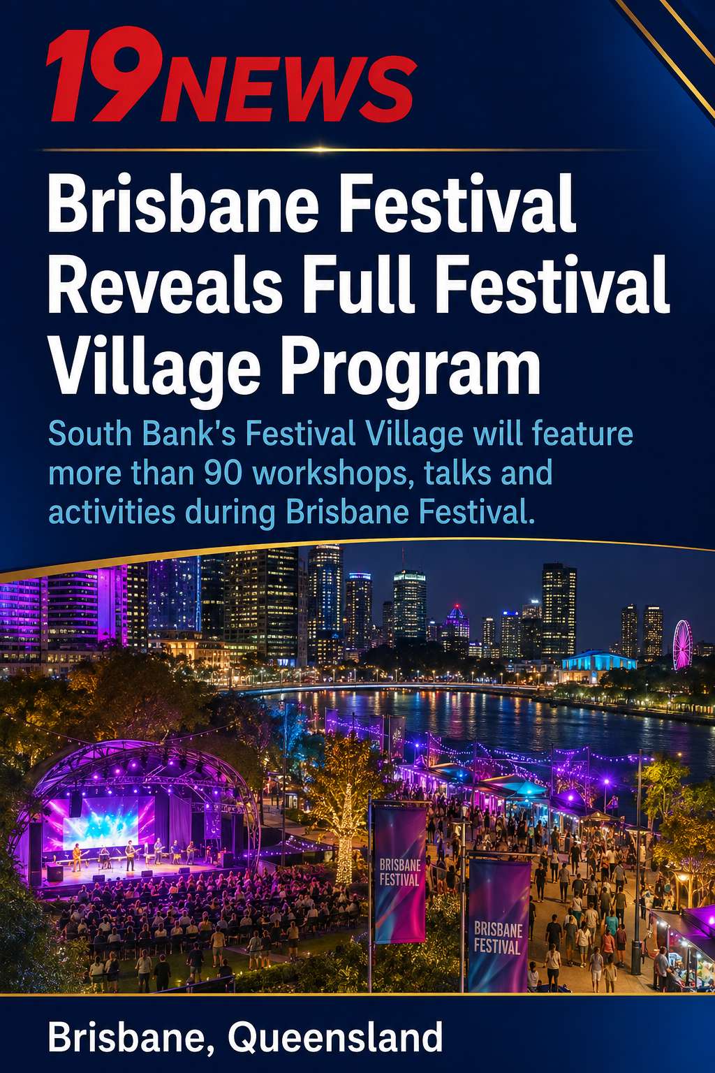 Brisbane Festival Reveals Full Festival Village Program for South Bank