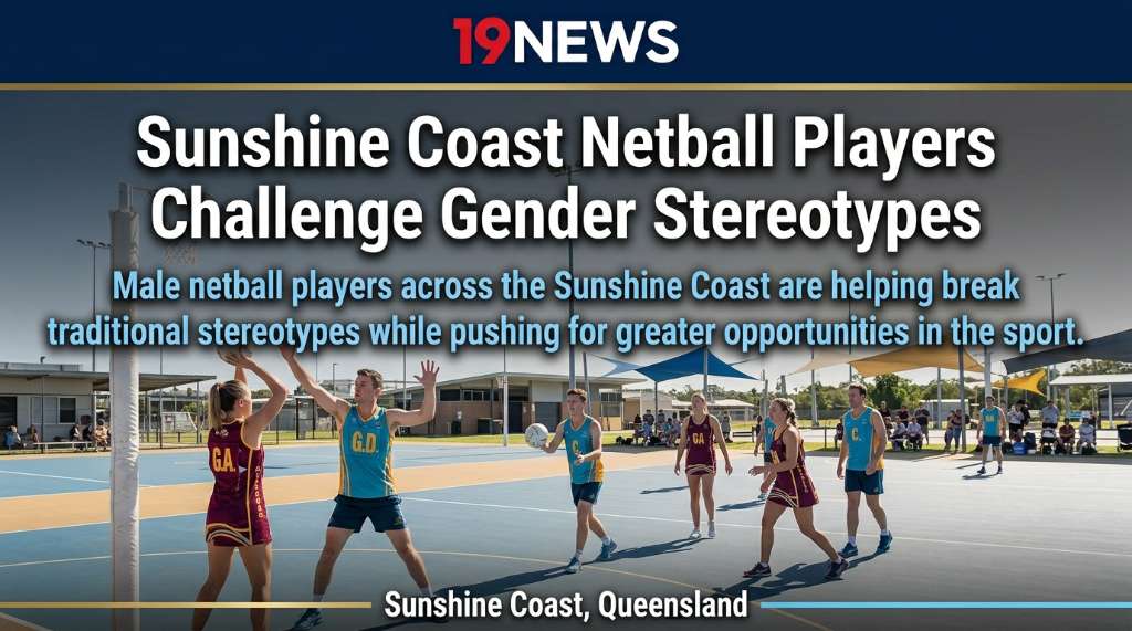Sunshine Coast Netball Players Challenge Gender Stereotypes