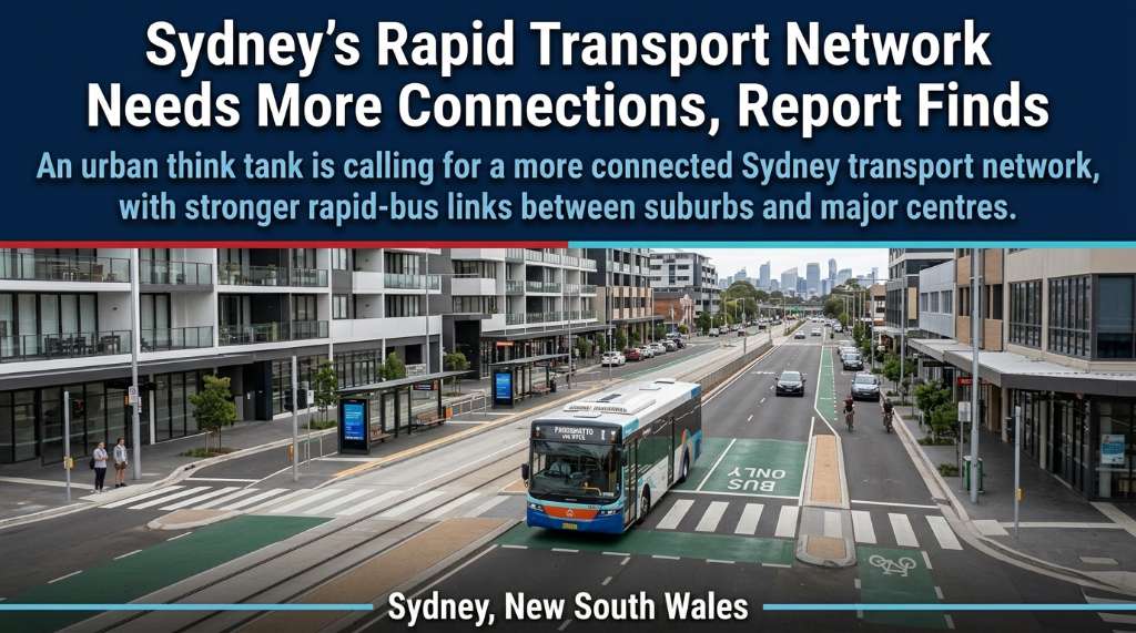 Sydney’s Rapid Transport Network Needs More Connections, Report Finds