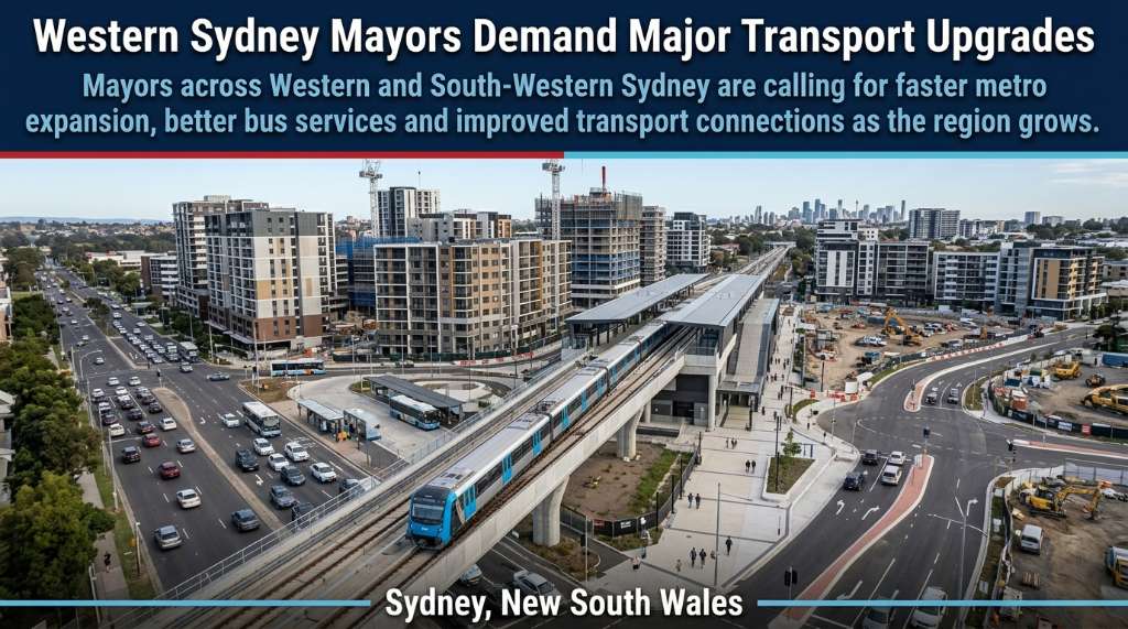 Western Sydney Mayors Demand Major Transport Upgrades