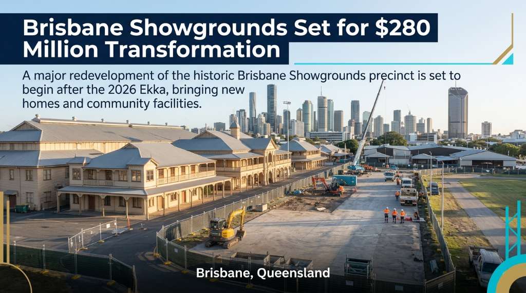 Brisbane Showgrounds Set for $280 Million Transformation