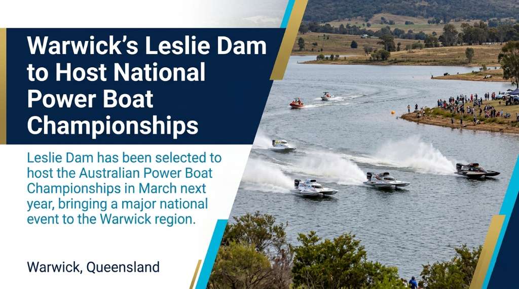 Warwick’s Leslie Dam to Host National Power Boat Championships