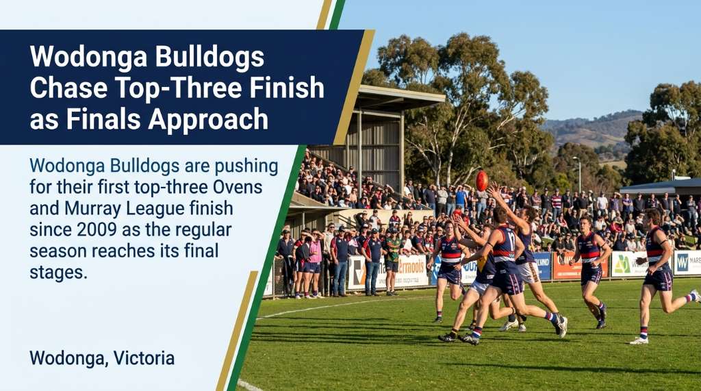 Wodonga Bulldogs Chase Top-Three Finish as Finals Approach
