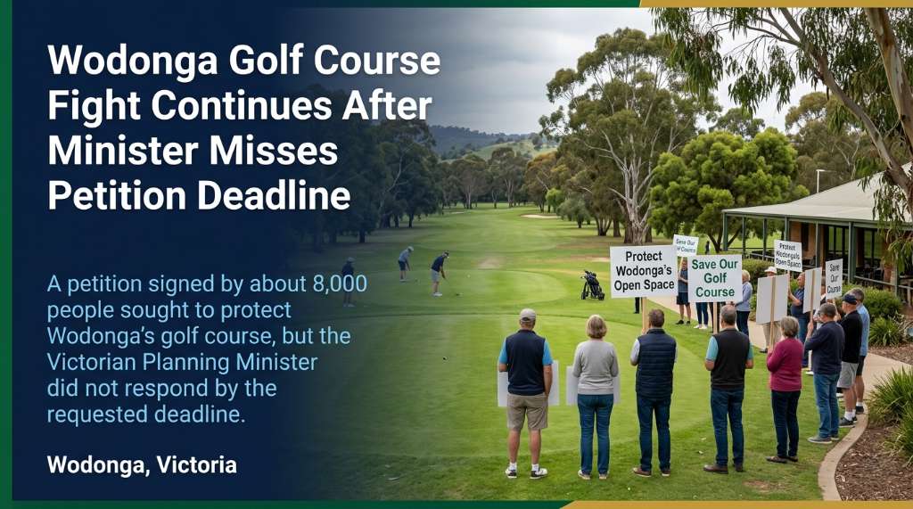 Wodonga Golf Course Fight Continues After Minister Misses Petition Deadline