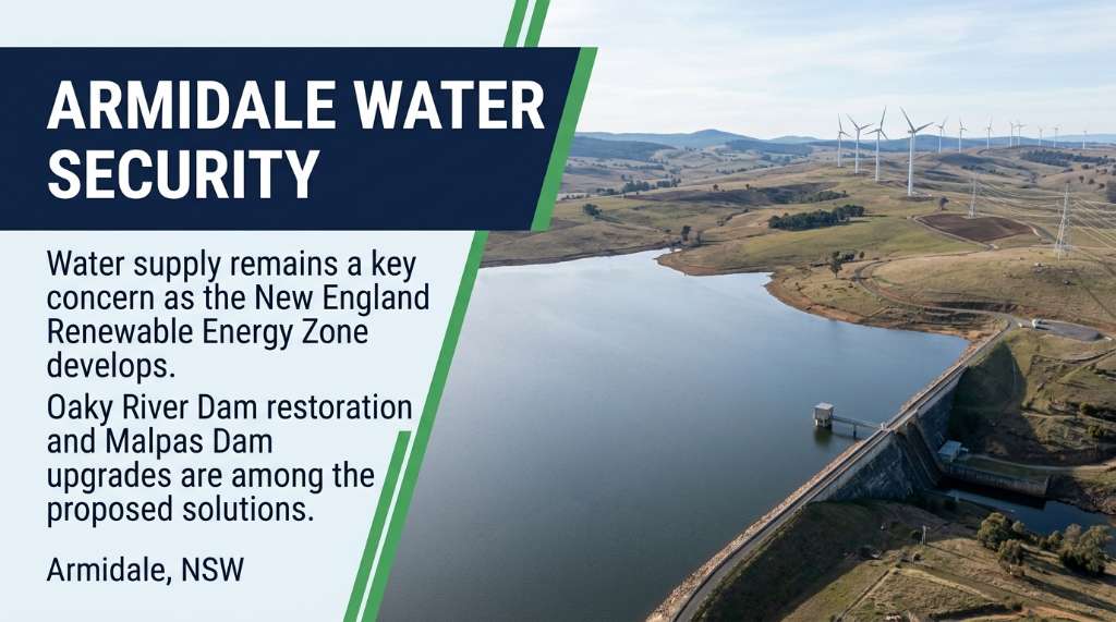 No Water, No REZ: Armidale Pushes for Water Security