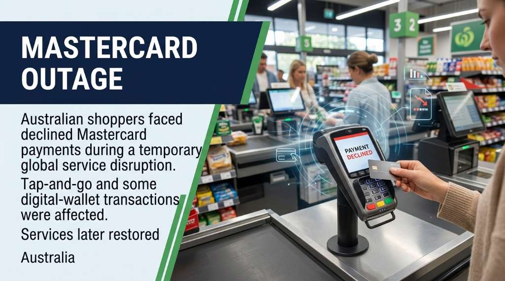 Mastercard Payments Restored After Global Outage Hits Australian Shoppers - Canberra, ACT