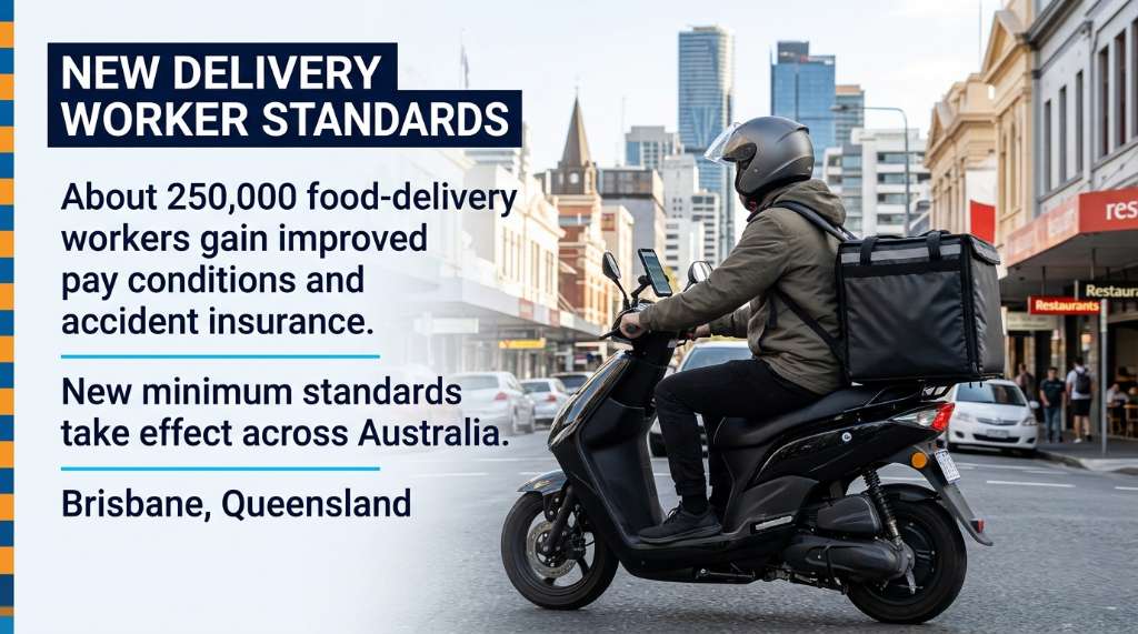 Food Delivery Workers Gain New Minimum Standards