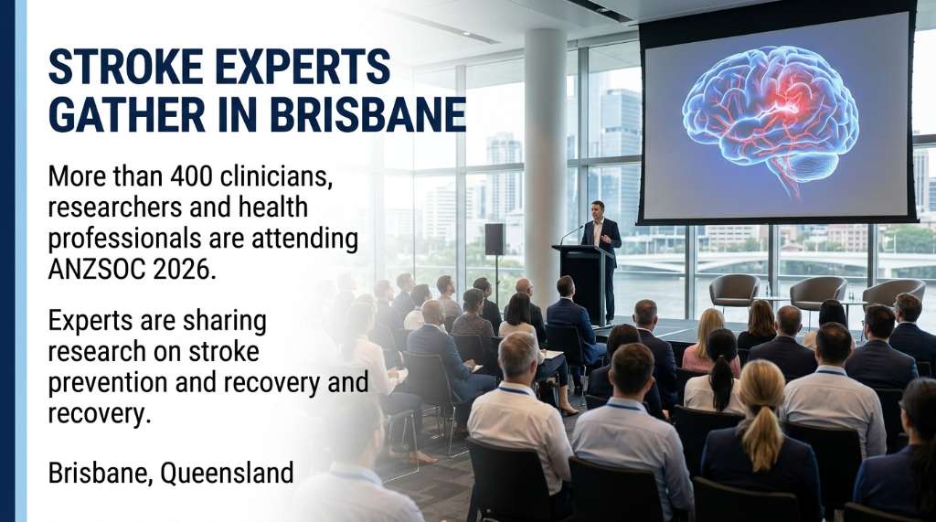 Global Stroke Experts Gather in Brisbane for Major 2026 Conference