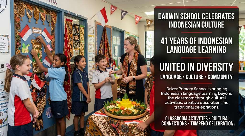 Darwin Primary School Celebrates Indonesia’s Independence Day With Cultural Activities