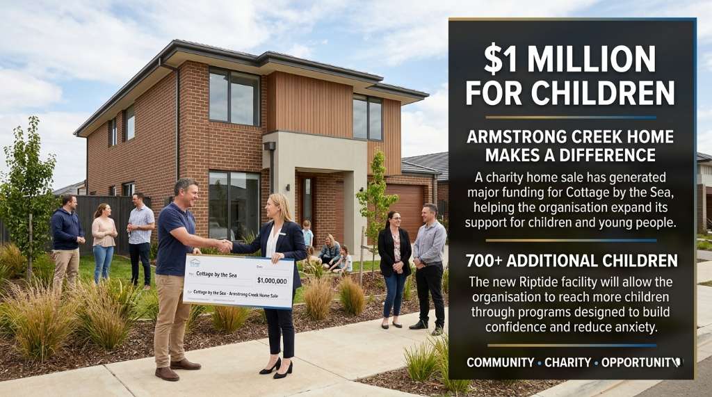 Armstrong Creek Charity Home Delivers $1 Million Boost for Children