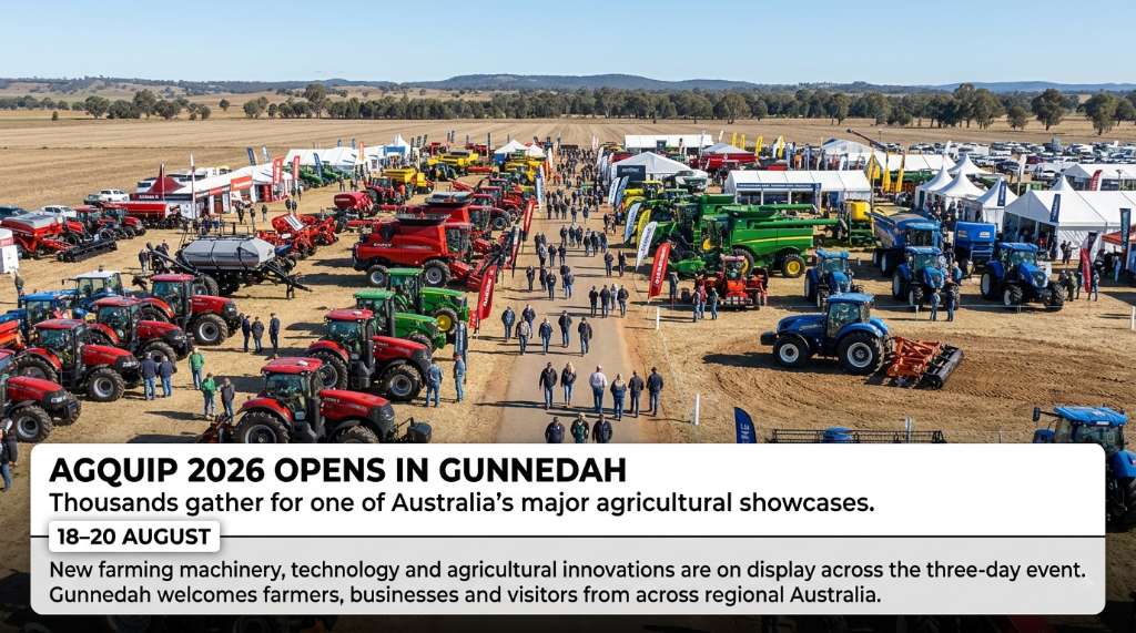 Ag Quip 2026 Brings Major Agricultural Showcase to Gunnedah