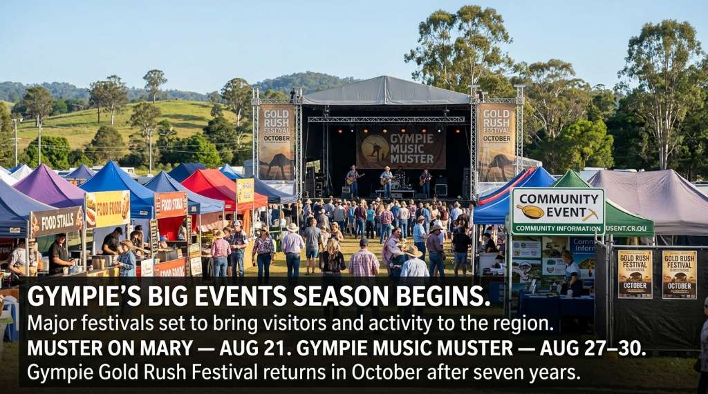 Gympie’s Major Events Season Set to Boost Local Economy