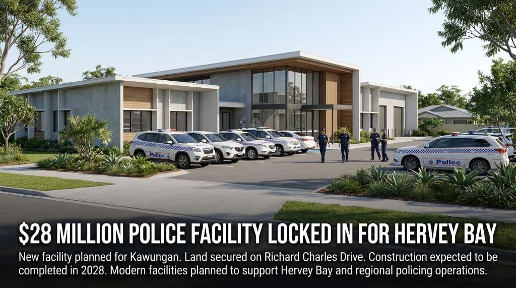 $28 Million New Police Facility Locked In for Hervey Bay