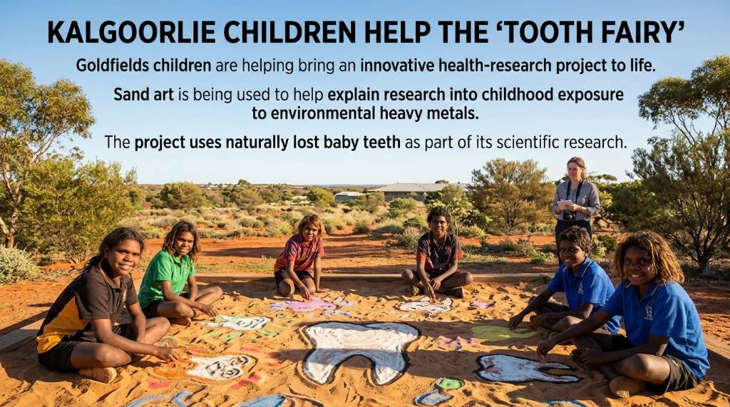 KALGOORLIE CHILDREN HELP THE ‘TOOTH FAIRY’