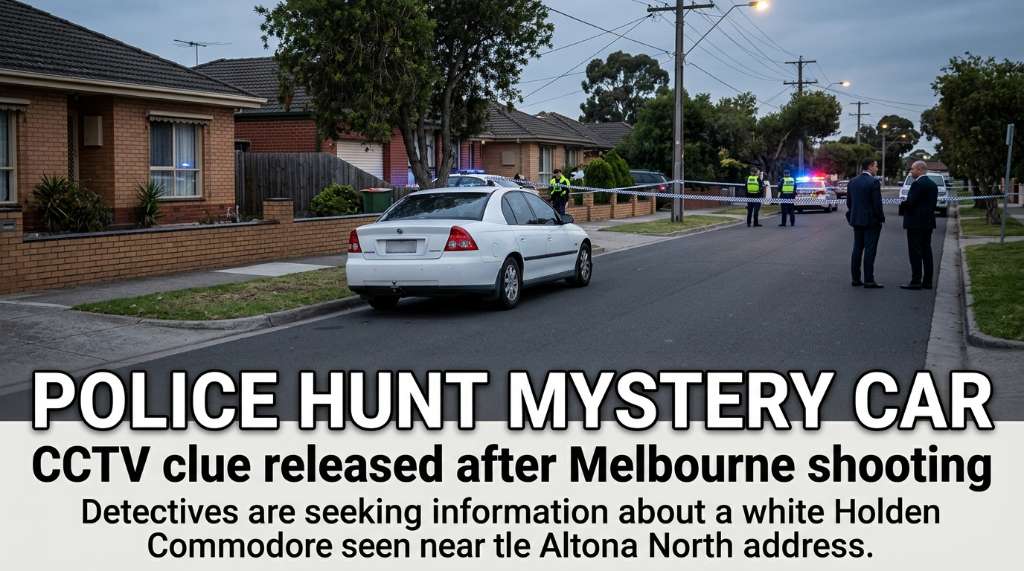 Police Release CCTV Clue After Melbourne Crime Figure Shot