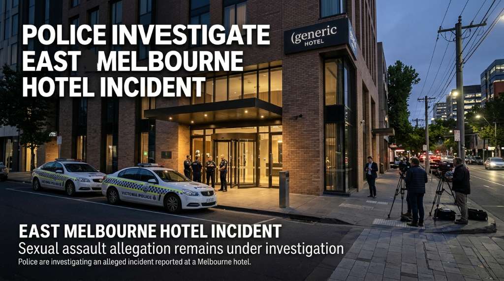 Police Investigate Alleged Sexual Assault at East Melbourne Hotel