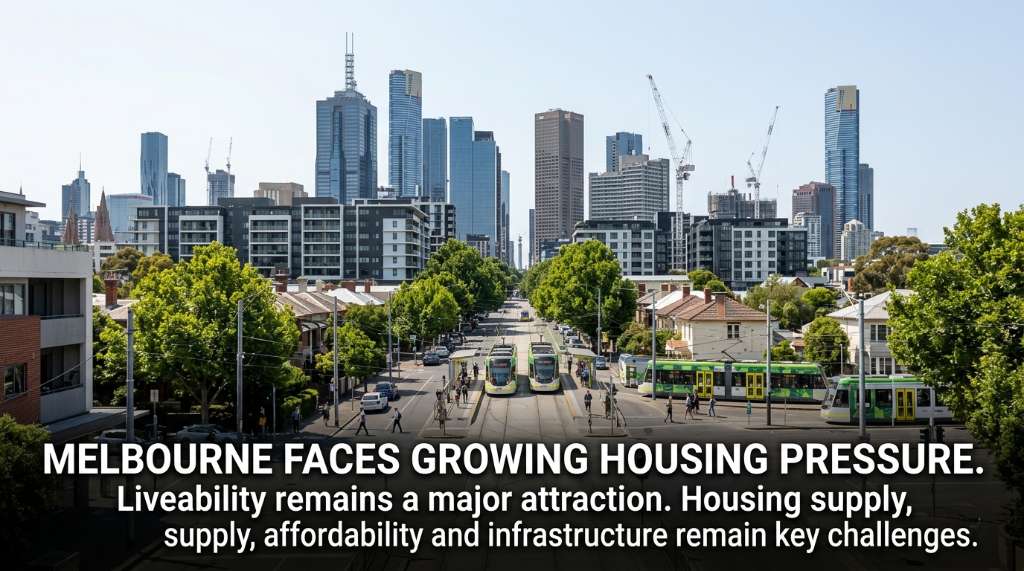 Melbourne’s Liveability Success Comes With Growing Housing Pressure