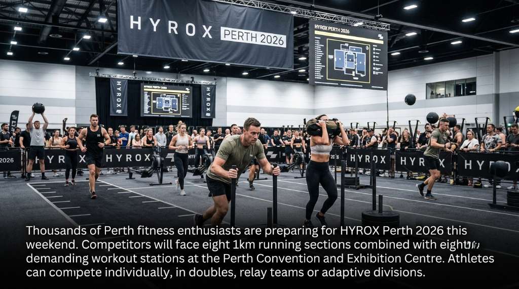 Perth Fitness Fans Prepare for Huge HYROX Weekend