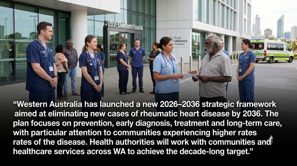 WA Launches New Plan to Eliminate Rheumatic Heart Disease by 2036