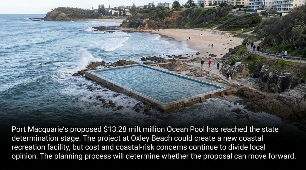 Port Macquarie Ocean Pool Plan Moves Closer to Decision