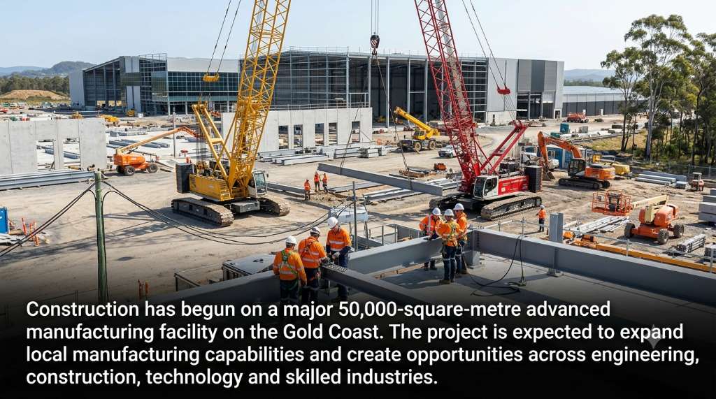 Gold Coast Breaks Ground on Major Advanced Manufacturing Facility