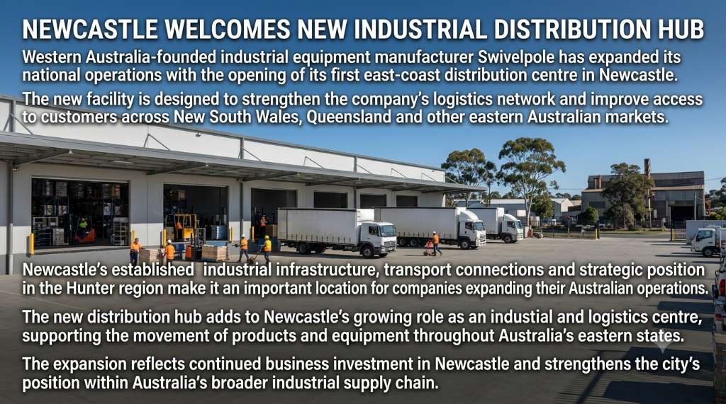Newcastle Distribution Centre Opens as Swivelpole Expands East Coast Operations