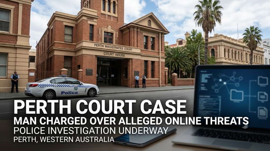 Perth Man Charged Over Alleged Online Death Threats