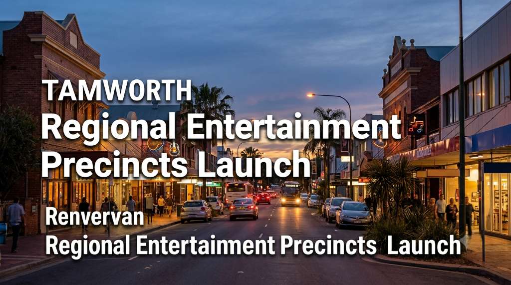 Tamworth Launches NSW’s First Regional Special Entertainment Precincts