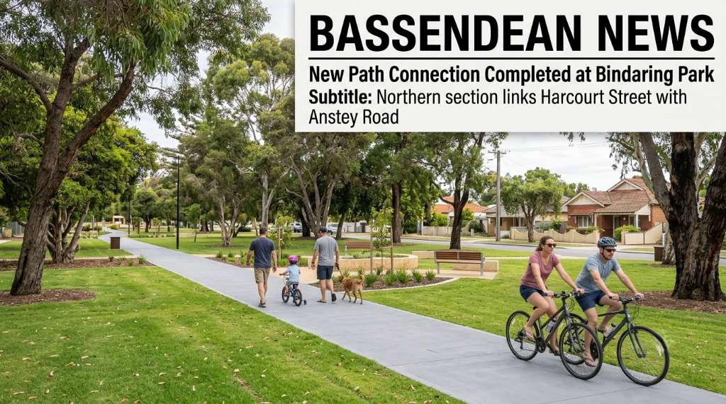 Bindaring Park Path Network Moves Closer to Completion