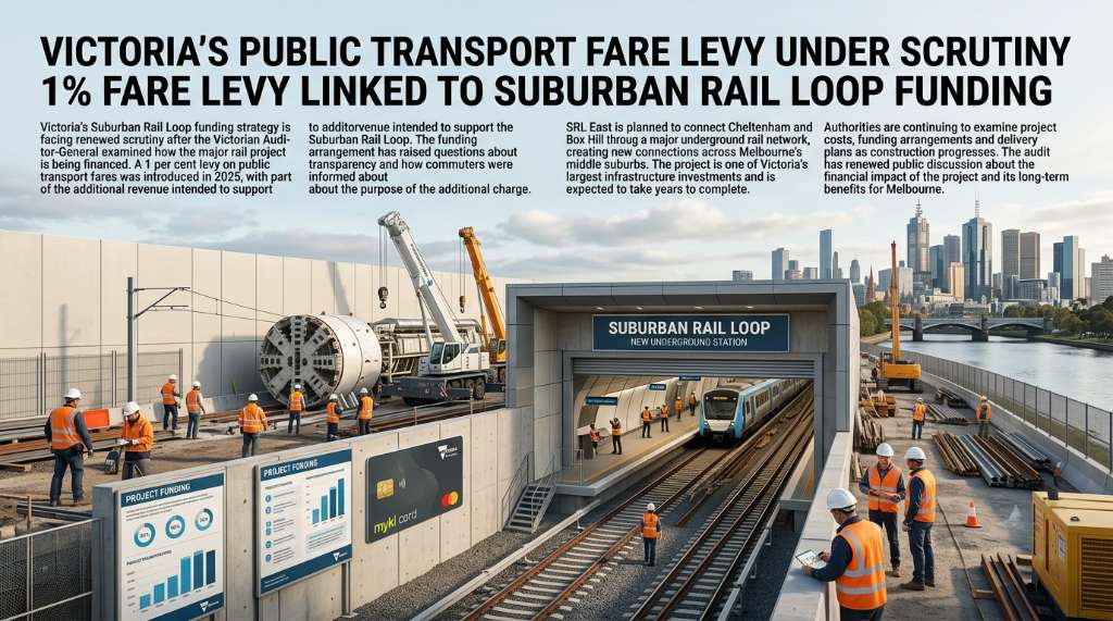 Victorian government secretly increased public transport fares to help fund Suburban Rail Loop