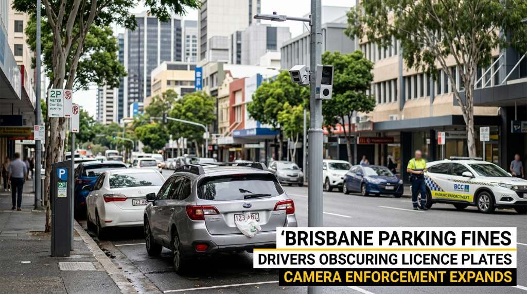 Brisbane Drivers Obscure Licence Plates as Parking Fines Top $34 Million