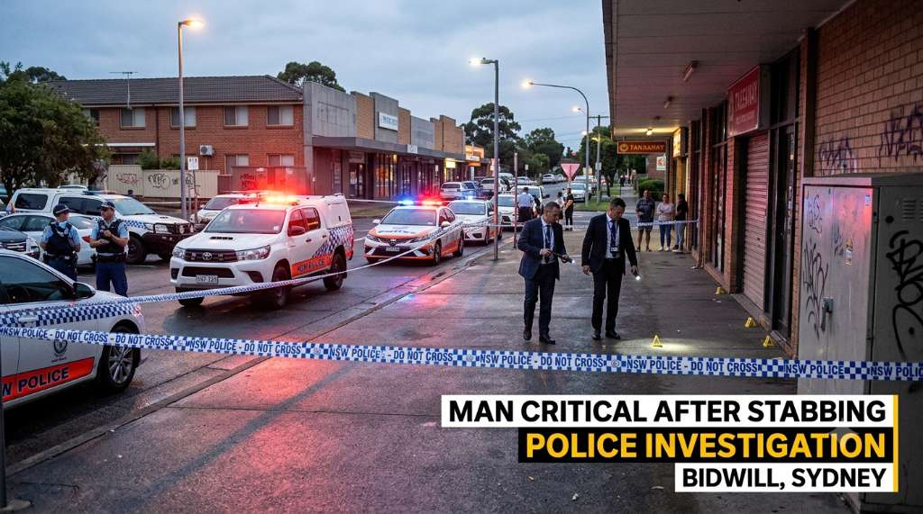 Man Critical After Stabbing in Bidwill - Sydney, NSW