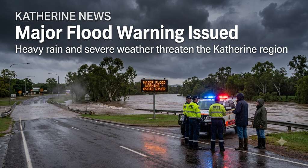 Katherine Braces for Another Major Flood as Cyclone Narelle Threatens the Top End