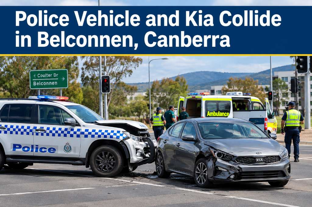 Officers and Driver Injured After Police Vehicle Collision in Florey