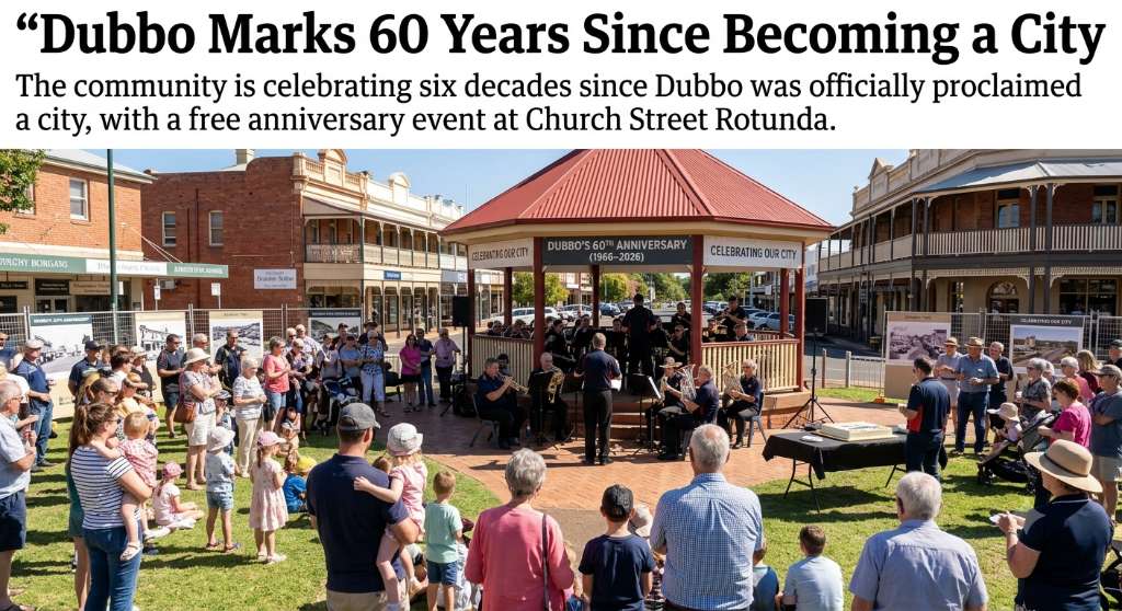 Dubbo Marks 60 Years Since Becoming a City