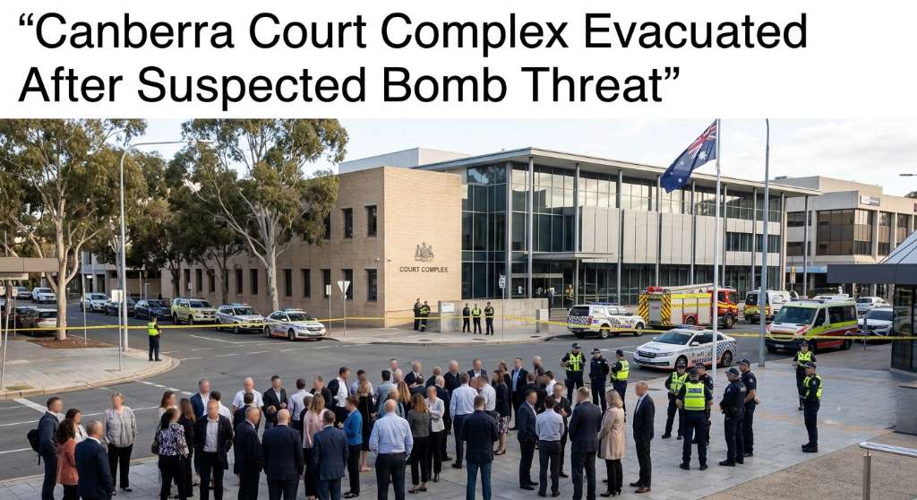 Canberra Court Complex Evacuated After Suspected Bomb Threat