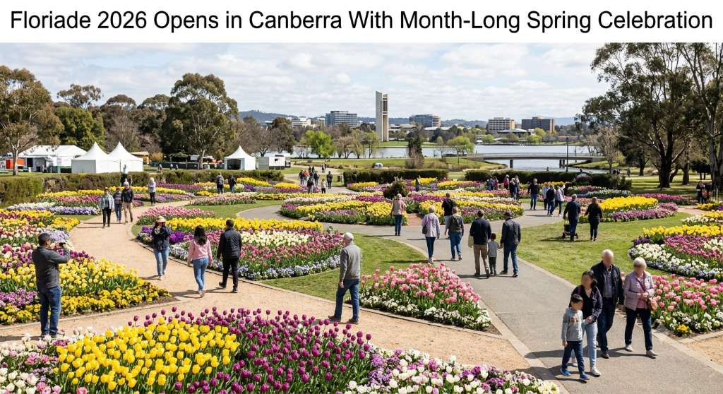 Floriade 2026 Opens in Canberra With Month-Long Spring Celebration