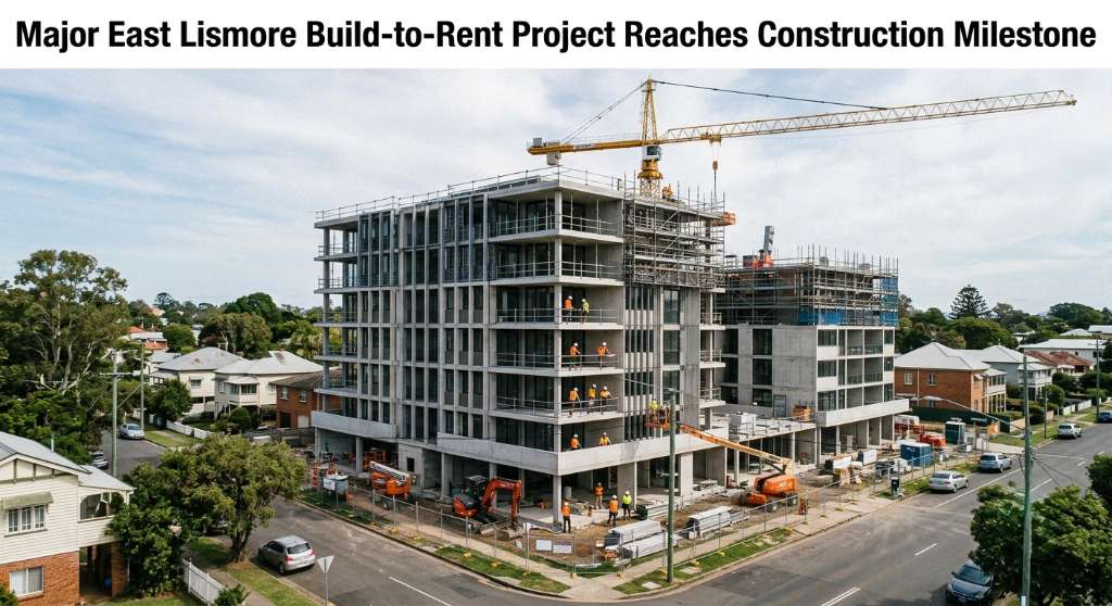 Major East Lismore Build-to-Rent Project Reaches Construction Milestone