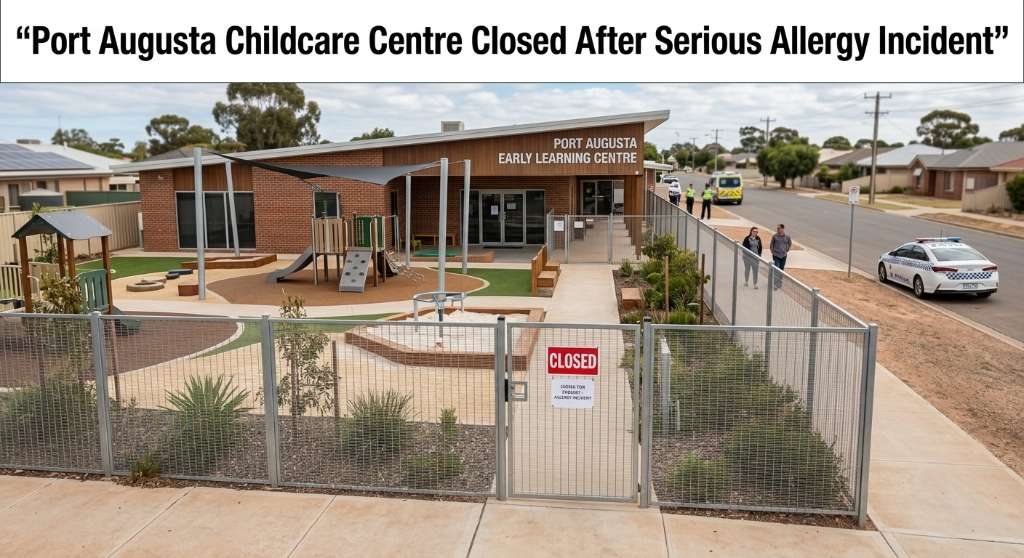 Port Augusta Childcare Centre Closed After Serious Allergy Incident