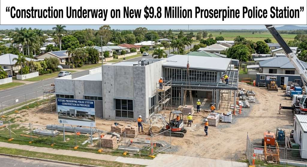 Construction Underway on New $9.8 Million Proserpine Police Station