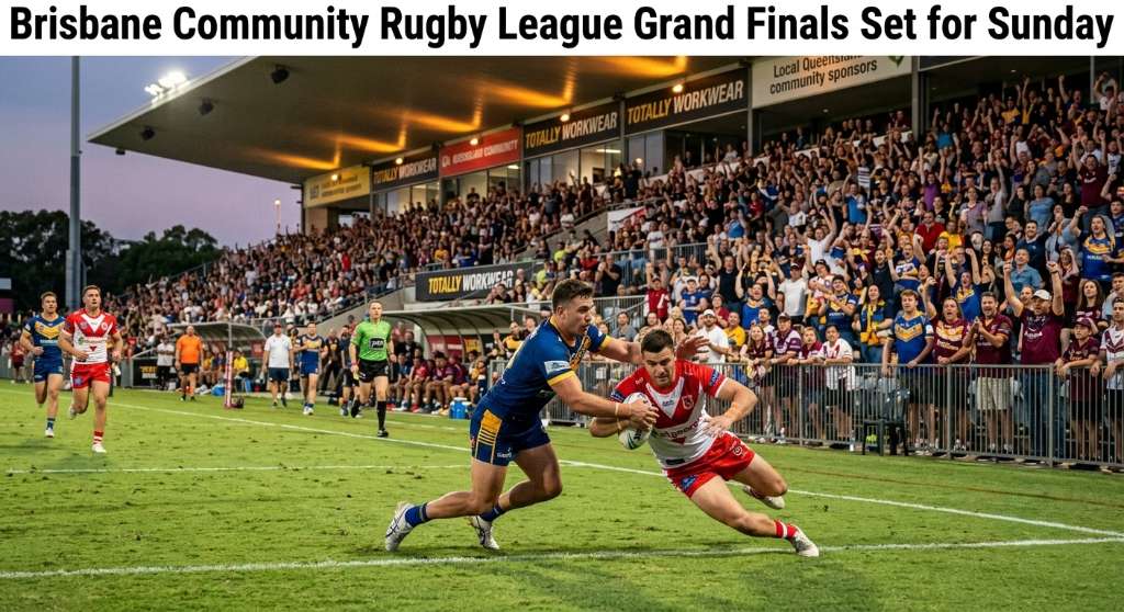Brisbane Community Rugby League Grand Finals Set for Sunday