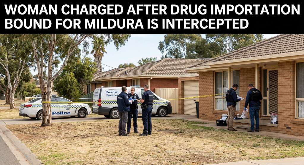 Woman Charged After Drug Importation Bound for Mildura Is Intercepted